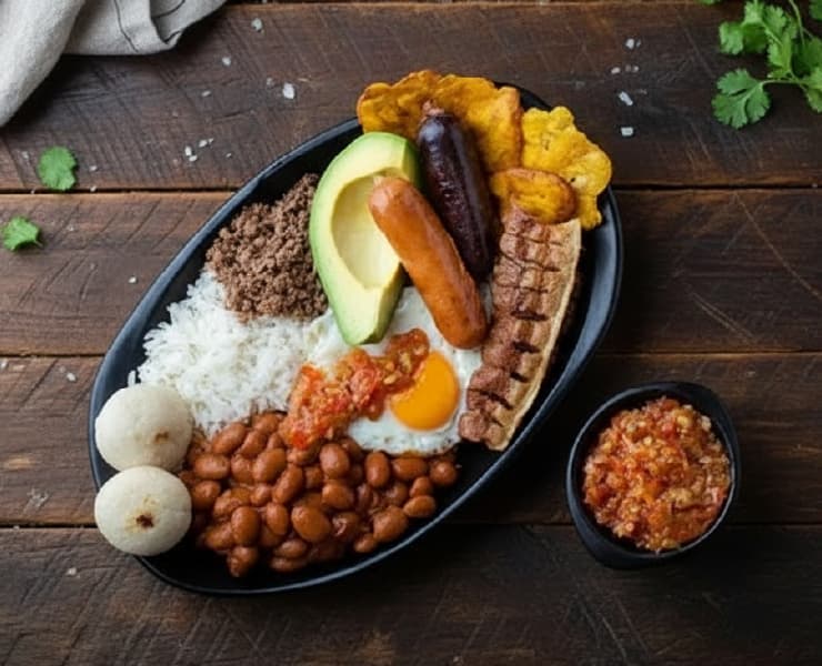 Plato tipico de Medellín