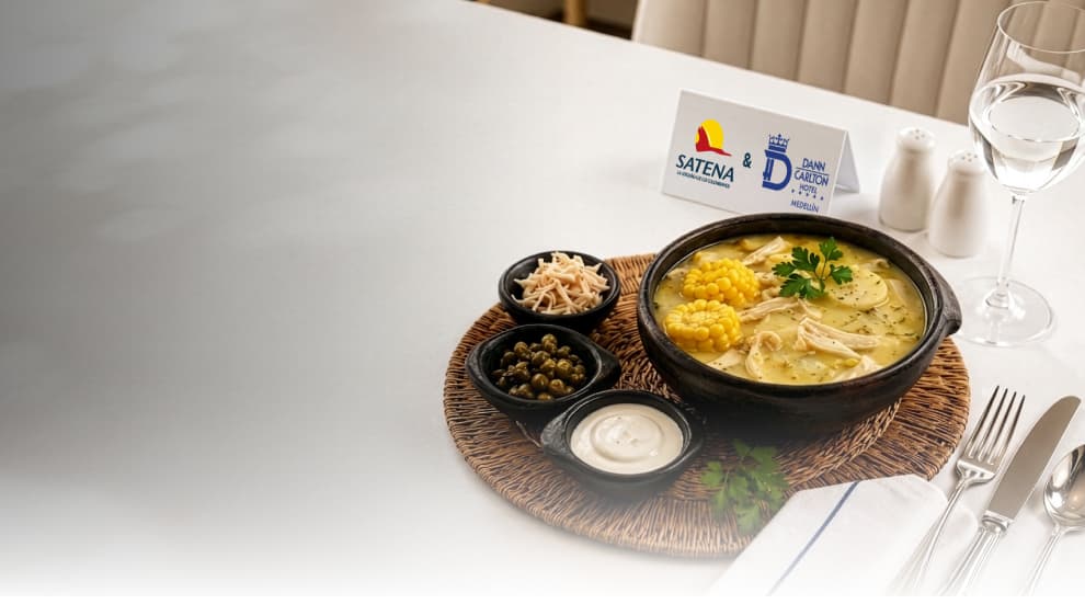 20% dto. en la carta del Festival de Cocina Colombiana en el Dann