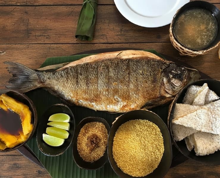 Plato tipico de La Pedrera